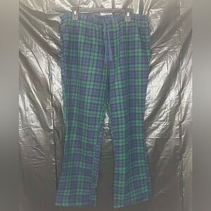 Vineyard Vines Blue and Green Plaid Sleep Pants
